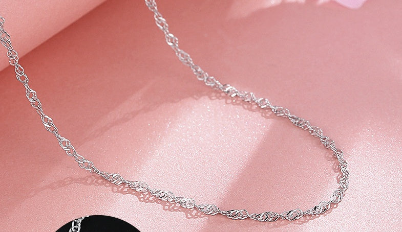 S925 sterling silver necklace